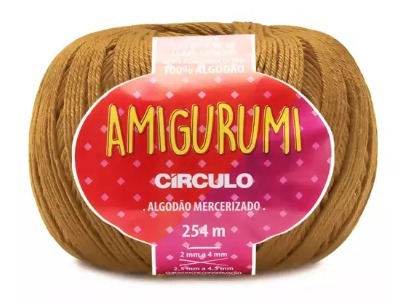 LINHA AMIGURUMI BEGE/MARROM